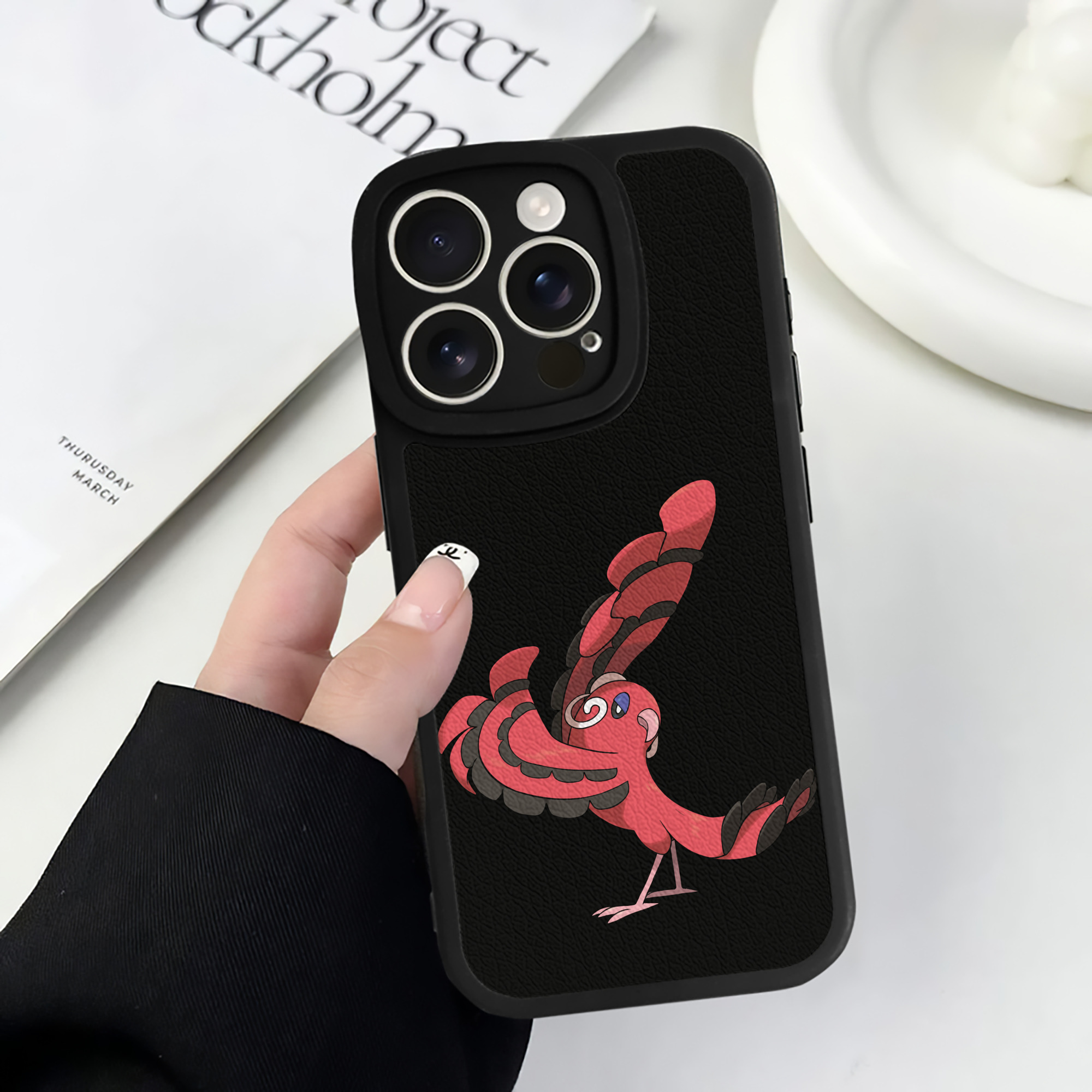 （画像用） ポケットモンスター Pokémon 【iPhone 16シリーズ対応】シリコンスマホケース（レザー調） 材質：シリコン